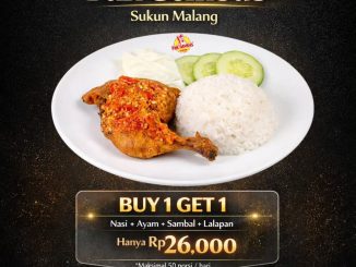 Promo Ayam Gepuk Pak Gembus Grand Opening Buy 1 Get 1 Rp. 26.000 di Malang