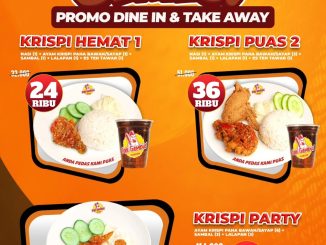 Promo Ayam Gepuk Pak Gembus Krispi Series Mulai Rp. 24.000 paket ayam krispi hemat periode Mei Juni 2026