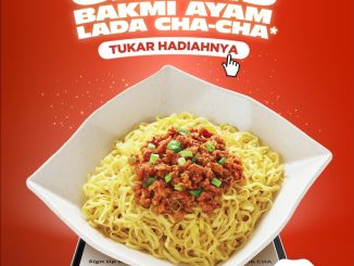 Promo Bakmi GM Sign Up Reward Gratis Bakmi Ayam Lada Cha Cha dengan minimal transaksi Rp. 100.000