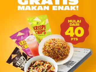 Promo Bakmi GM Tukar Poin Menu Favorit mulai 40 poin dengan berbagai pilihan menu gratis