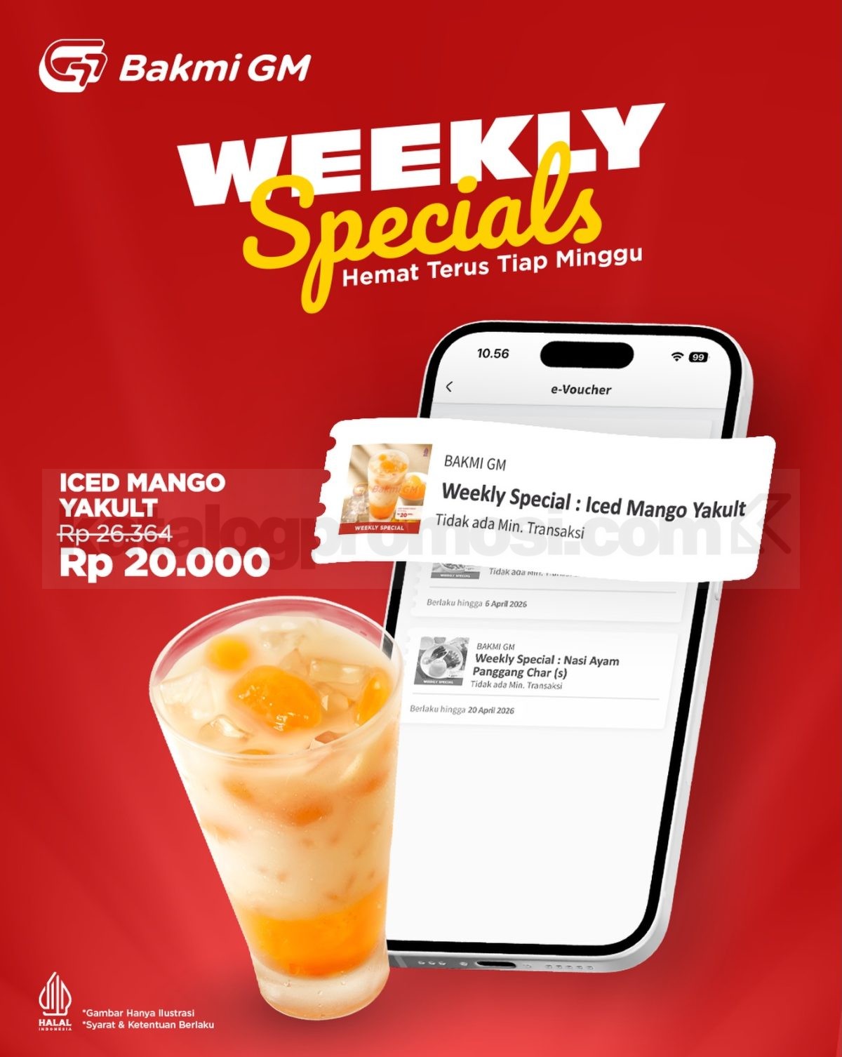Promo Bakmi GM Weekly Specials mulai Rp. 17 ribu