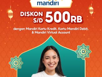 Promo Bank Mandiri Shopee Ramadan diskon Rp. 500 ribu untuk belanja sahur, buka puasa & lebaran