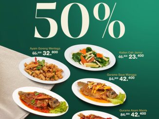 Promo Baresto Diskon 50% Menu Favorit dine in berbagai pilihan menu
