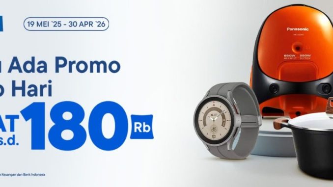 Promo BCA Blibli hemat hingga Rp. 180.000 dengan kode promo kategori produk