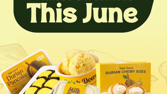 Promo Belah Doeren Endless Sweetness mulai Rp. 49.000 paket dessert dan durian spesial