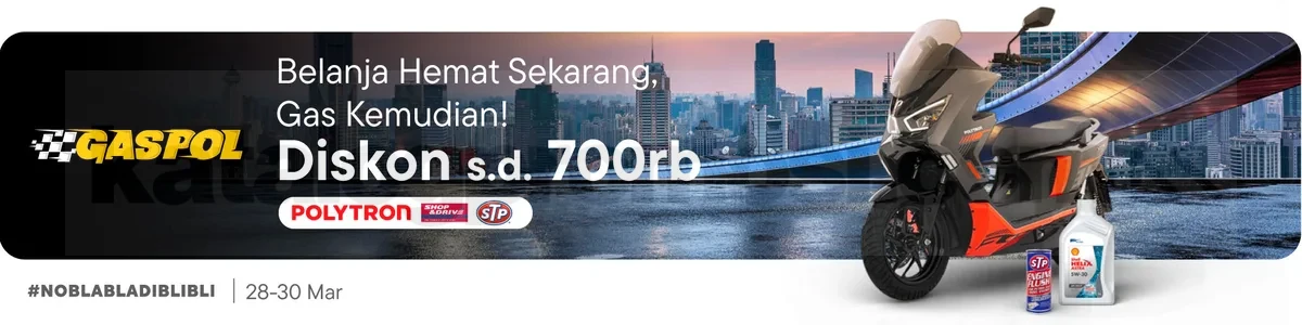 Promo Blibli Gajian Gaspol Diskon hingga Rp. 700 ribu Promo Blibli Gajian Gaspol diskon hingga Rp. 700 ribu kebutuhan otomotif