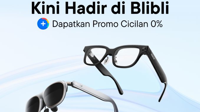 Promo Blibli NEW! Rokid AI Smart Glasses Cicilan 0% 12 Bulan dengan gratis ongkir dan perlindungan hingga 12 bulan