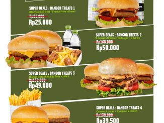 Promo Burger Bangor Exclusive Deals Mulai Rp. 25.000 diskon hingga 70% via GrabFood