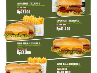 Promo Burger Bangor Exclusive Deals mulai Rp 27.000 diskon hingga 70 persen paket burger