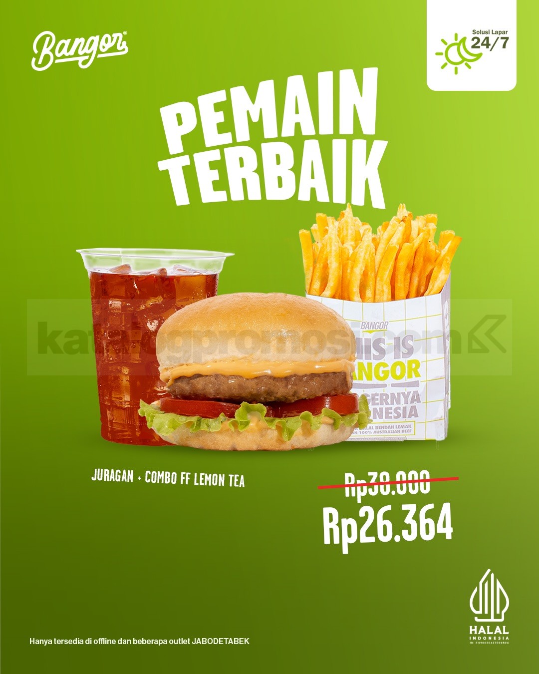Promo Burger Bangor World Cup Big Moment mulai Rp. 26.364 Promo Burger Bangor World Cup Big Moment mulai Rp. 26.364 1