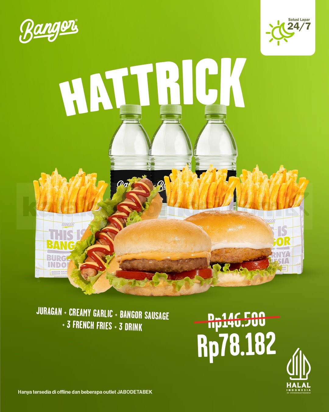 Promo Burger Bangor World Cup Big Moment mulai Rp. 26.364 Promo Burger Bangor World Cup Big Moment mulai Rp. 26.364 3