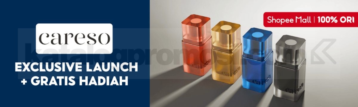 Promo Careso NEW! Signature Collection Bonus Hadiah Promo Careso NEW! Signature Collection Bonus Hadiah pembelian parfum original di Shopee Mall