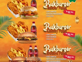 Promo Carl's Jr. Paket BukBurger Hemat hingga 30% mulai Rp. 91.000 untuk buka puasa via GoFood