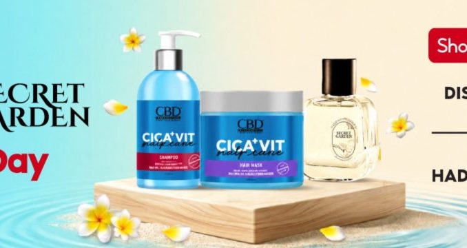 Promo CBD x Secret Garden Brand Day Diskon hingga 70% dan hadiah hingga Rp3 juta