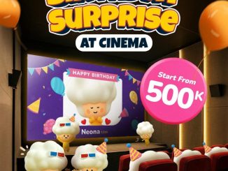 Promo CGV Birthday Surprise mulai Rp. 500.000 paket ulang tahun di bioskop