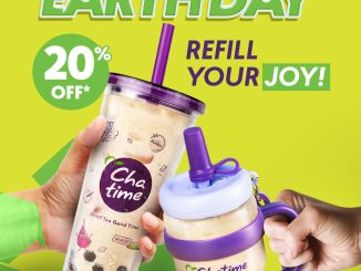 Promo Chatime Earth Day Diskon Hingga 20% bawa tumbler sendiri untuk hemat minuman