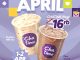 Promo Chatime Welcome April Minuman Favorit Rp. 16.000 Milk Tea dan Pure Cocoa