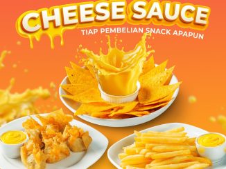 Promo Cinépolis Gratis Cheese Sauce setiap beli snack di bioskop