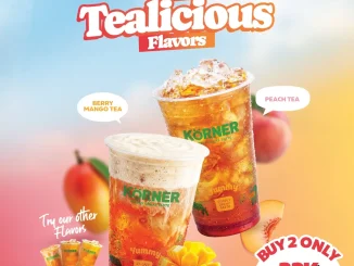 Promo CIRCLE K NEW! Tealicious Flavors Rp. 20.000 untuk Peach Tea dan Berry Mango Tea