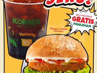 Promo Circle K Rabu Seru Beli 1 Gratis 1 Burger Crispy Chicken & Minuman