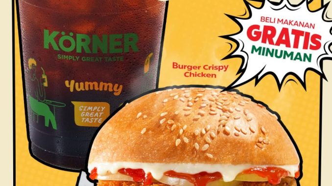 Promo Circle K Rabu Seru Beli 1 Gratis 1 Burger Crispy Chicken & Minuman