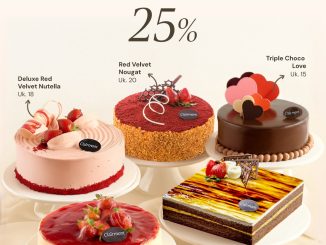 Promo Clairmont Metro Sunter diskon 25% cake favorit periode April Juni 2026