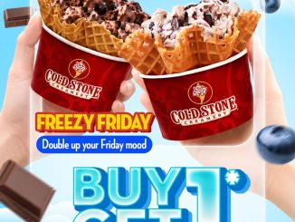 Promo Cold Stone Freezy Friday Buy 1 Get 1 Ice Cream semua varian rasa