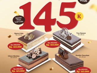 Promo Dapur Cokelat Anniversary Loaf Cake Rp. 145.000 diskon cake berbagai varian April 2026