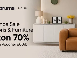 Promo Dekoruma Clearance Sale Diskon hingga 70% dengan voucher furniture dan aksesoris di Blibli