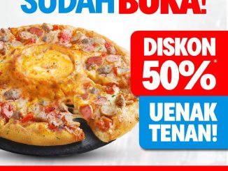 Promo Domino’s Pizza Grand Opening Boyolali Diskon 50% mulai 18 Maret 2026