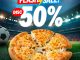 Promo Domino’s Pizza Nobar Flash Sale Diskon 50% menu favorit terbatas