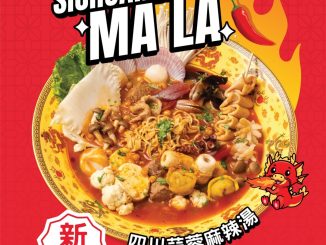 Promo Dragon Hotpot NEW Sichuan Garlic Ma La menu kuah hotpot baru di beberapa outlet Dragon Hotpot