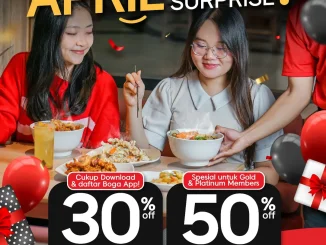 Promo Ebiga Jjamppong Birthday Treats Diskon Hingga 50% bulan April