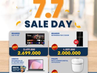 Promo Electronic City 7.7 Harga Spesial Elektronik Sehari Saja dengan TV, kulkas, notebook, dan rice cooker harga promo.