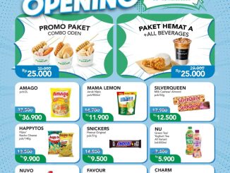 Promo FamilyMart Grand Opening Cideng Barat 2–8 Maret 2026 harga spesial produk