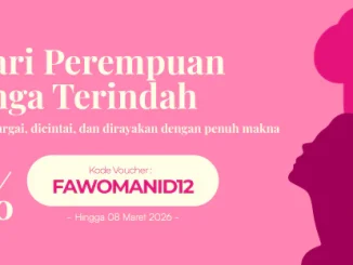 Promo FlowerAdvisor Hari Perempuan Internasional diskon 12% untuk buket bunga cantik