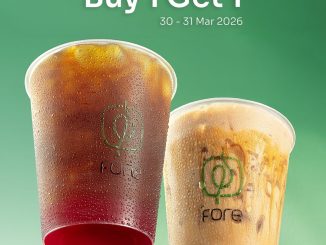 Promo Fore Coffee Buy 1 Get 1 minuman mulai 30 Maret 2026 via Fore App