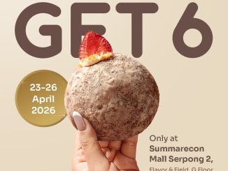 Promo Fore Donut Beli 6 Gratis 6 Summarecon Mall Serpong 2 periode 23 – 26 April 2026