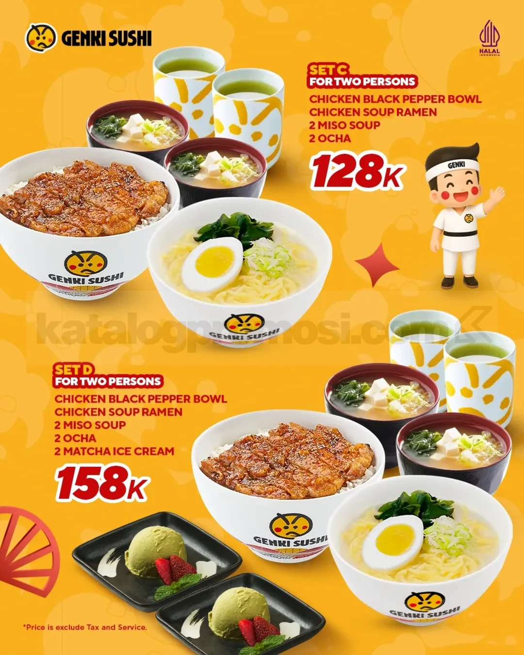 Promo Genki Sushi Special Bundle Deal Mulai Rp. 58.000 Promo Genki Sushi Special Bundle Deal Mulai Rp. 58.000 1