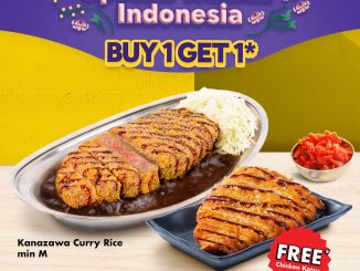 Promo Go! Go! CURRY! Hari Kartini BELI 1 GRATIS 1 periode 20 – 23 April 2026 khusus pelanggan wanita