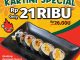 Promo Grillman Hari Kartini Gimbap Original Rp. 21.000 isi 5 pcs untuk dine-in