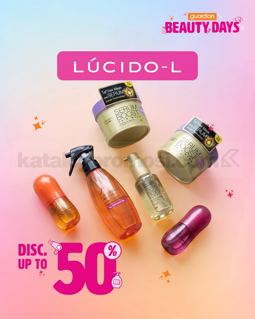 Promo Guardian Beauty Days Diskon hingga 50%