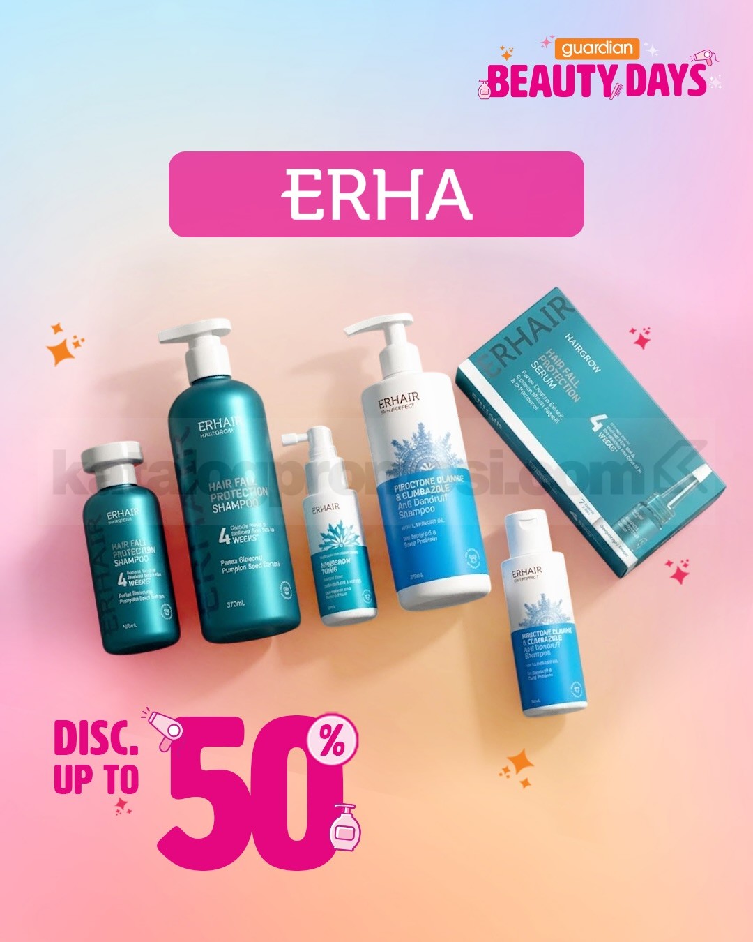 Promo Guardian Beauty Days Diskon hingga 50%