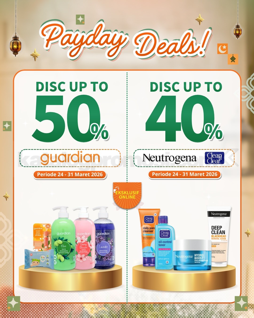 Promo Guardian Payday Deals Diskon hingga 50% Promo Guardian Payday Deals Diskon hingga 50% 1
