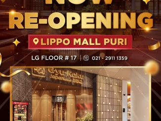 Promo Gyu-Kaku Re-Opening Lippo Mall Puri Diskon 50% maksimal Rp. 150.000 untuk Japanese BBQ