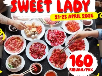Promo Hanamasa Hari Kartini Diskon 25% khusus wanita group dine-in
