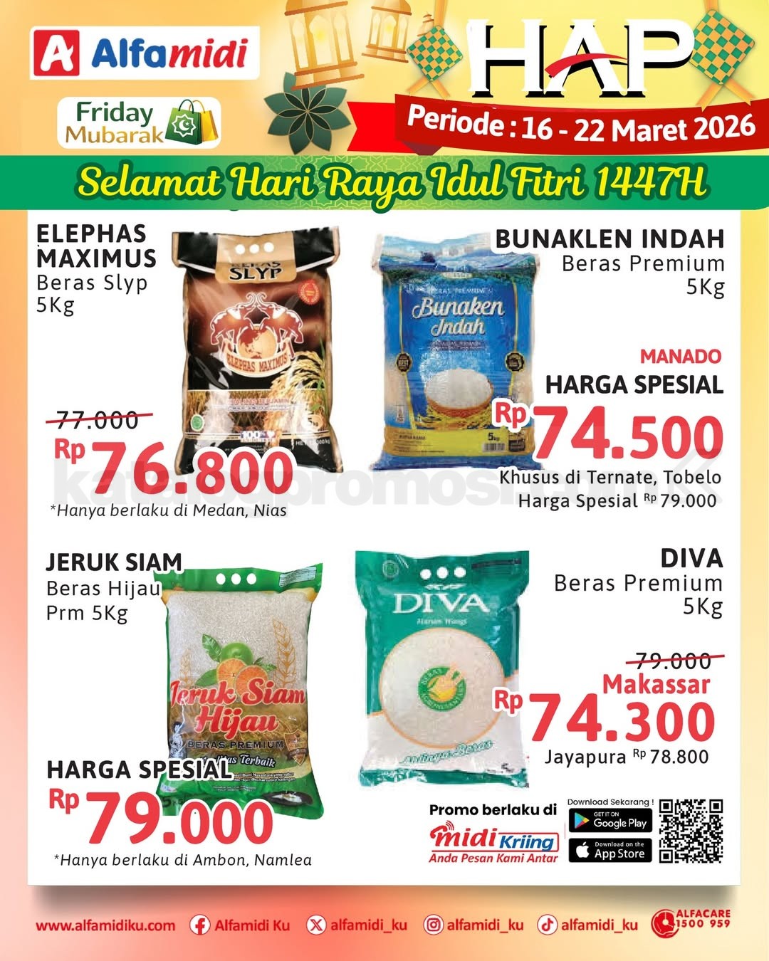 Promo HAP ALFAMIDI periode 16-22 Maret 2026 Promo HAP ALFAMIDI periode 16-22 Maret 2026 9