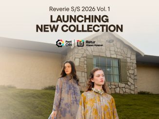 Promo Heaven Lights Calla Dress Reverie S/S 2026 koleksi dress floral pastel elegan tersedia di Blibli