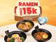 Promo Hokkaido-Ya Flash Sale 5.5 Ramen Rp. 15.000 dengan minimum transaksi dine-in