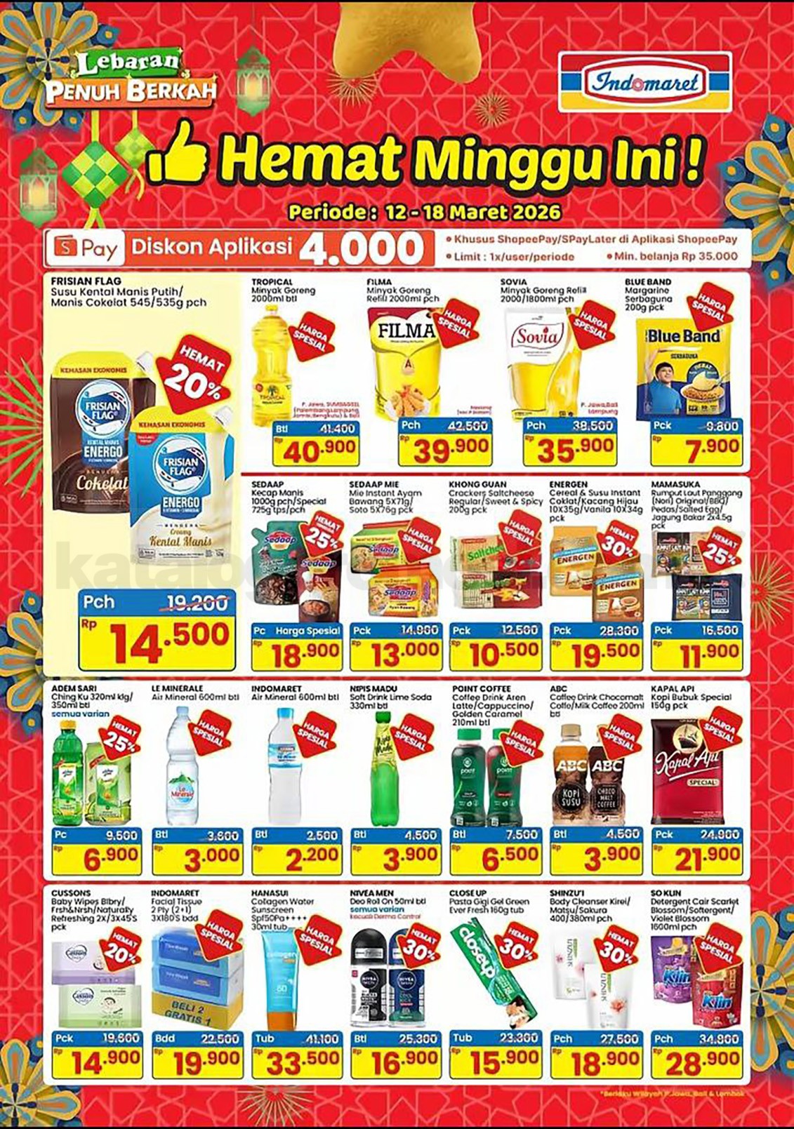 PROMO INDOMARET Hemat Minggu ini 12-18 Maret 2026 PROMO INDOMARET Hemat Minggu ini 12-18 Maret 2026